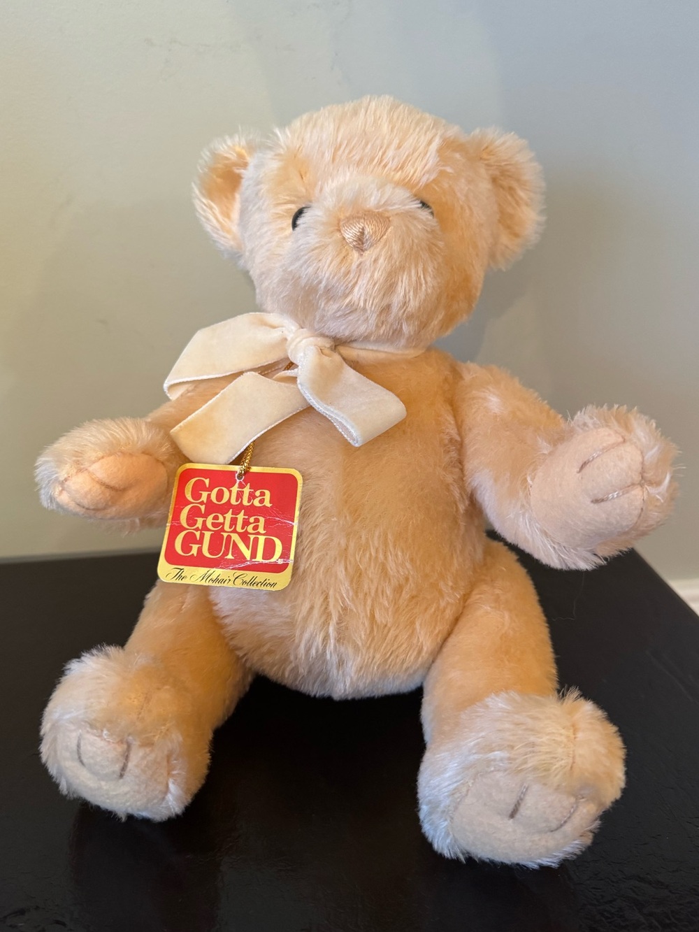 VTG GUND “Justin” Teddy Bear from The Mohair Collection Ltd Edition